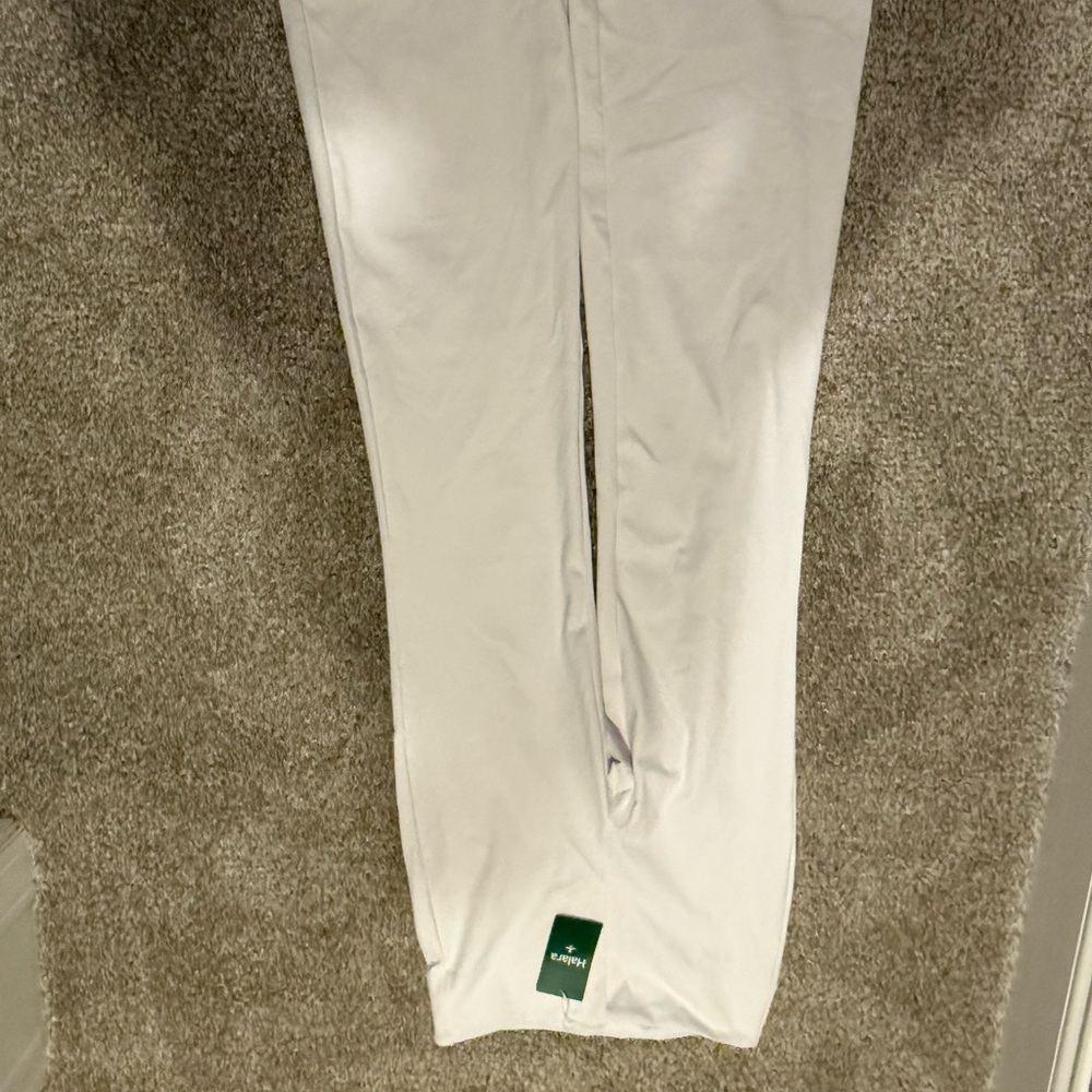 HALARA Women's Wide Leg Pants - White